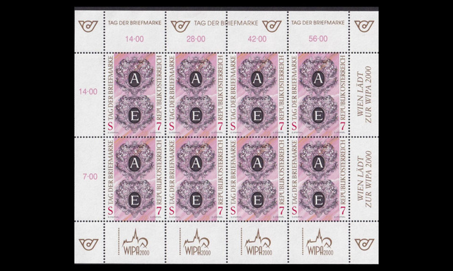 Itävalta 2220kb ** Postimerkin päivä (1997)