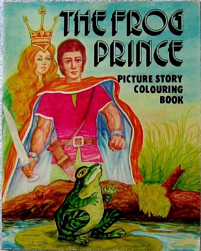 The frog prince Värityskirja