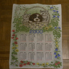 Kalenteripyyhe 2000 Koira ja Kissat - pikkukuva 1