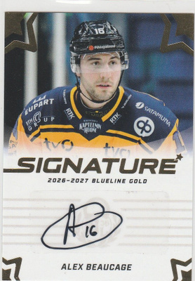 2026/27 Blueline Gold Signature Beaucage , Lukko /40