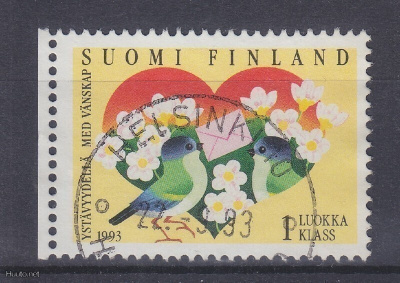 1993 ystävyydellä merkki loistoleimalla.