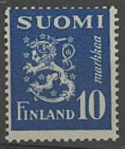 1945 M30 10mk sininen ++