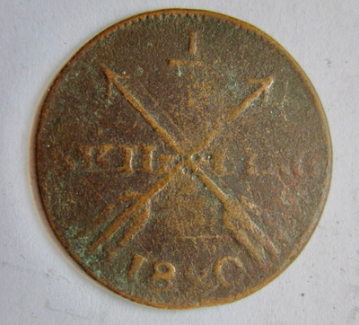 Ruotsi 1/2 skilling 1809