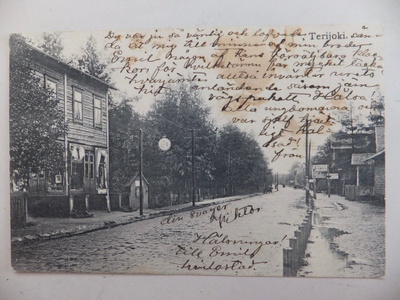 VANHA Postikortti Terijoki 1911
