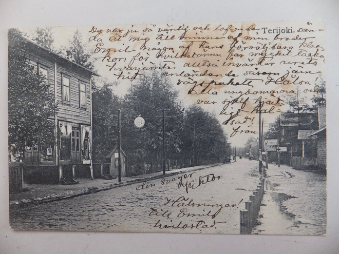 VANHA Postikortti Terijoki 1911