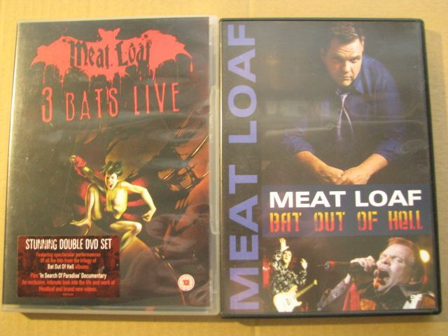 MEAT LOAF - 3 Bats Live & Bat Out Of Hell