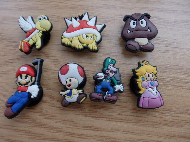 SUPER MARIO BROS kenkäkoru, kenkäkorupaketti: SETTI 3