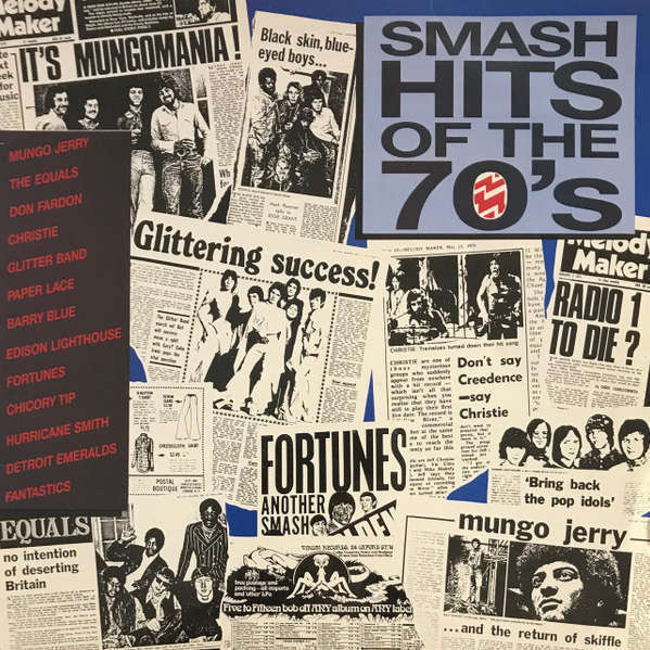 SMASH HITS OF THE 70´S (LP), mm. Christie, Glitter Band