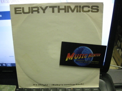 EURYTHMICS - IT'S ALRIGHT (BABY'S COMING BACK) +1 EX-/EX- 7"