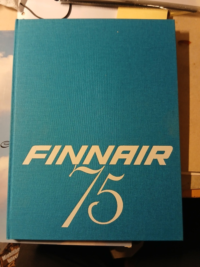 Finnair 75 kirja Aika lentää