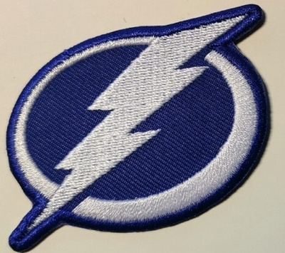 NHL -Tampa Bay Lightning -kangasmerkki / hihamerkki
