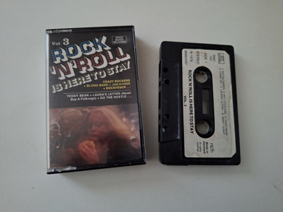 ROCK 'N' ROLL IS HERE TO STAY vol 3 c-kasetti