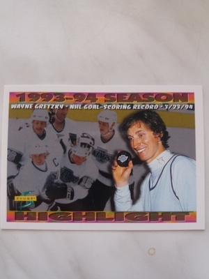  1994-95 Score Highligts #241 Wayne Gretzky