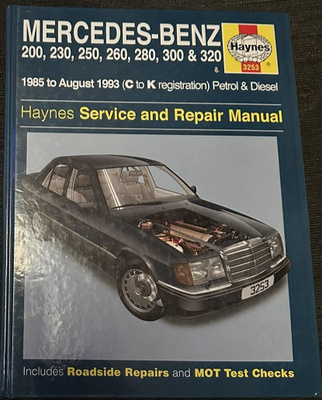 Haynes 3258 M-B 200, 230, 250, 260, 280, 300 & 320 opas