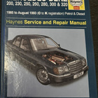 Haynes 3258 M-B 200, 230, 250, 260, 280, 300 & 320 opas - pikkukuva 1
