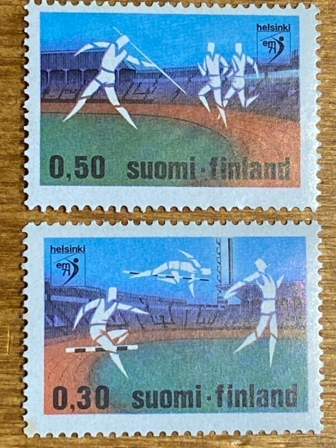YLEISURHEILUN EM-KILPAILUT 1971 PARI**