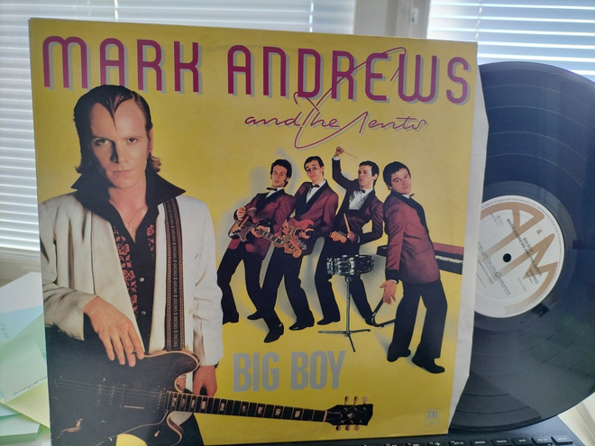 MARK ANDREWS & GENTS, Big Boy, LP HOL -80 HIENO KUNTO !!