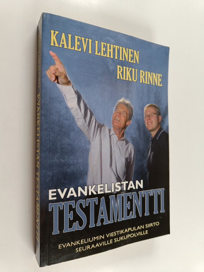 Kalevi Lehtinen : Evankelistan testamentti : evankeliumin...