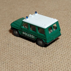 Mercedes-Benz G280E Poliisiauto 2004 vihreä 1:87 Wiking - pikkukuva 2