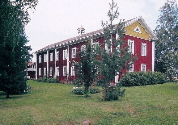 Pohjalainen talo Postikortti