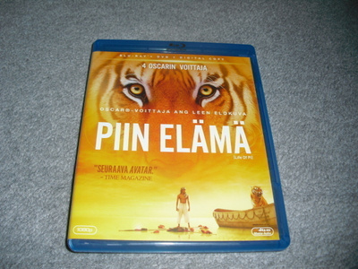PIIN ELÄMÄ (Ang Lee -ohjaus) BD+DVD***