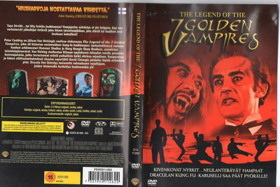 legend of the 7 golden vampires (32 563) k -FI- DVD suomik.