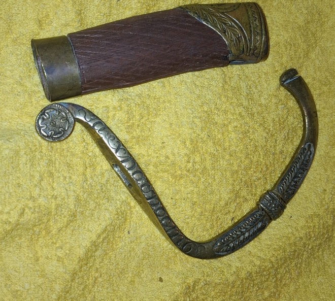 Miekan kahvaosa