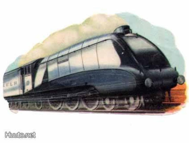 MLP 990 / Luotijuna. 1950-l. HARVINAINEN!