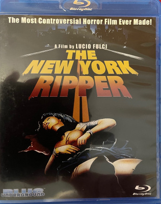 The New York Ripper (Lucio Fulci) Aluevapaa Blu-Ray