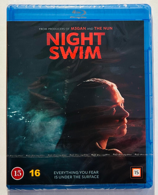 NIGHT SWIM - Blu-ray, uusi