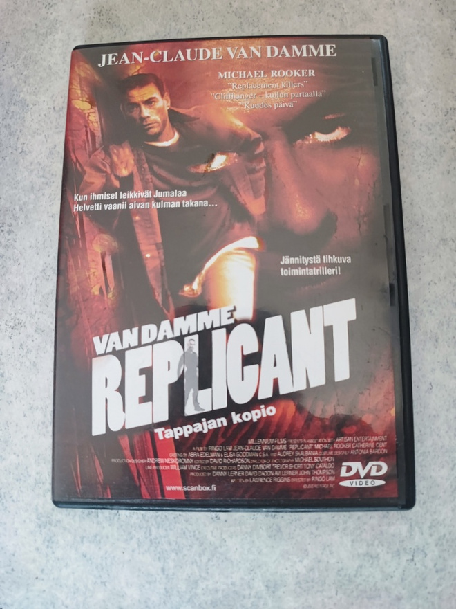The Replicant Tappajan kopio Jean-Claude van Damme