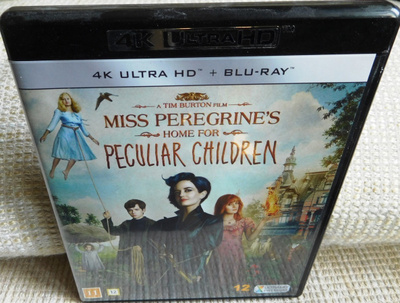 Neiti Peregrinen Koti Eriskummallisille [4K UHD + Blu-ray]