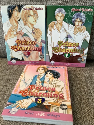 PRINCE CHARMING (OSAT 1 - 3) YAOI MANGA , ENGL.