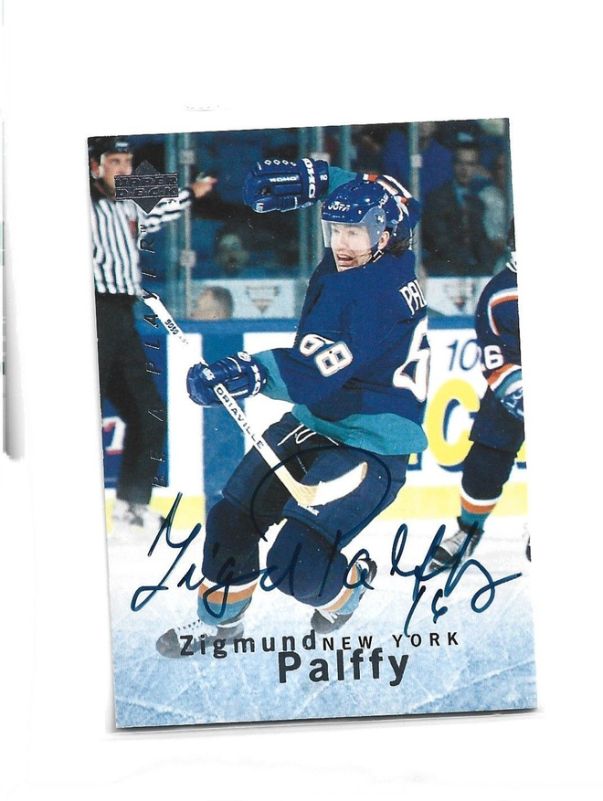 ZIGMUND PALFFY - AUTO - 1996 BE A PLAYER # S24