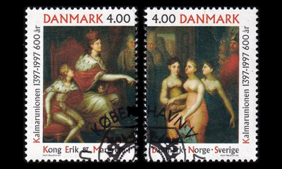 Tanska 1153-4 o Kalmarinunioni 600v (1997)
