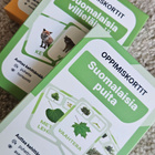 Oppimiskortteja - eläimet, puut / 3 pakettia - pikkukuva 1