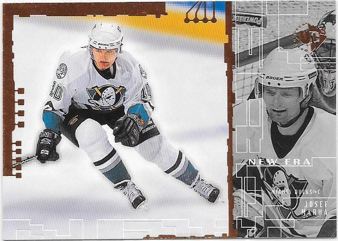 1998-99 UD3 #NE3 Josef Marha Anaheim Mighty Ducks