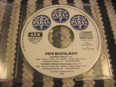 Pate Mustajärvi - Suomen paras (cds)