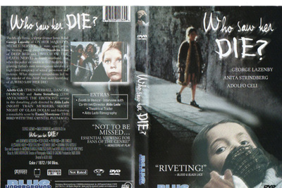 who saw her die (60 468) k -US- DVD george lazenby 1972 ,