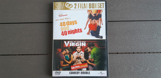 DVD: 40 Days And 40 Nights + The 40 Year Old Virgin