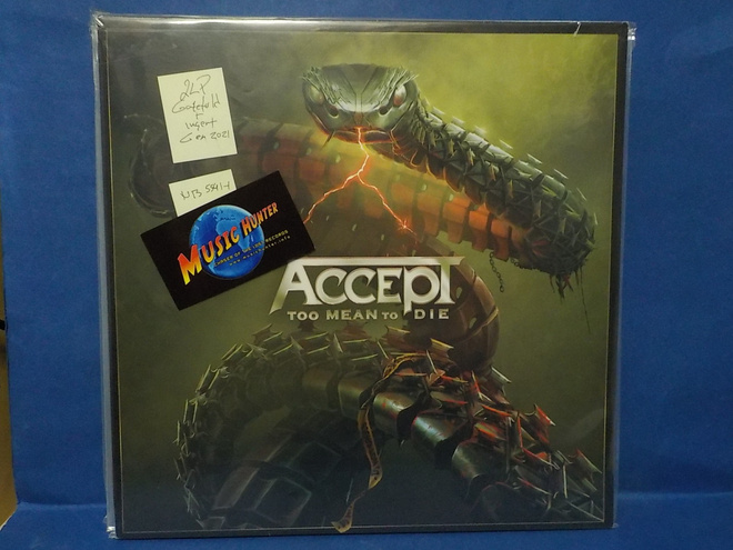 ACCEPT - TOO MEAN TO DIE UUSI GER 2021 2LP
