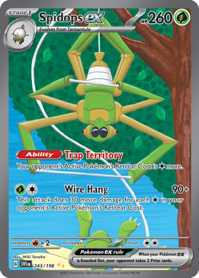 Spidops ex 243/198 - Scarlet & Violet - NM/M