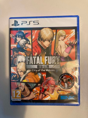 PS5-peli Fatal Fury - City of the wolves UUSI MUOVEISSA
