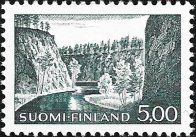 1964 Yleismerkki Ristikallio 5,00 paperi xHa 1 LaPe 586 x