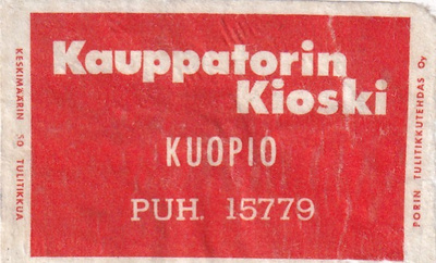 Kuopio, Kauppatorin Kioski, 3/12