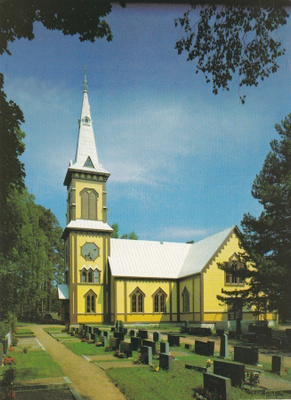 KIRKKOKORTTI - KÖYLIÖN KIRKKO - 1