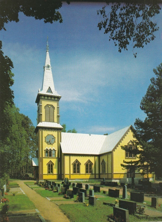 KIRKKOKORTTI - KÖYLIÖN KIRKKO - 1