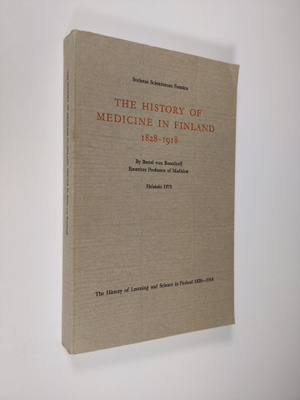 Bertel von Bonsdorff : The history of medicine in Finland...