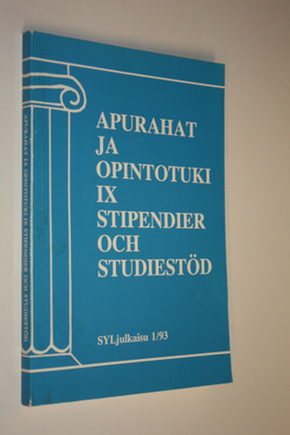 Apurahat ja opintotuki = Stipendier och studiestöd