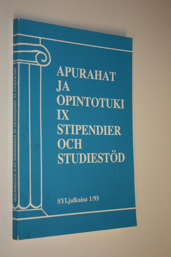 Apurahat ja opintotuki = Stipendier och studiestöd